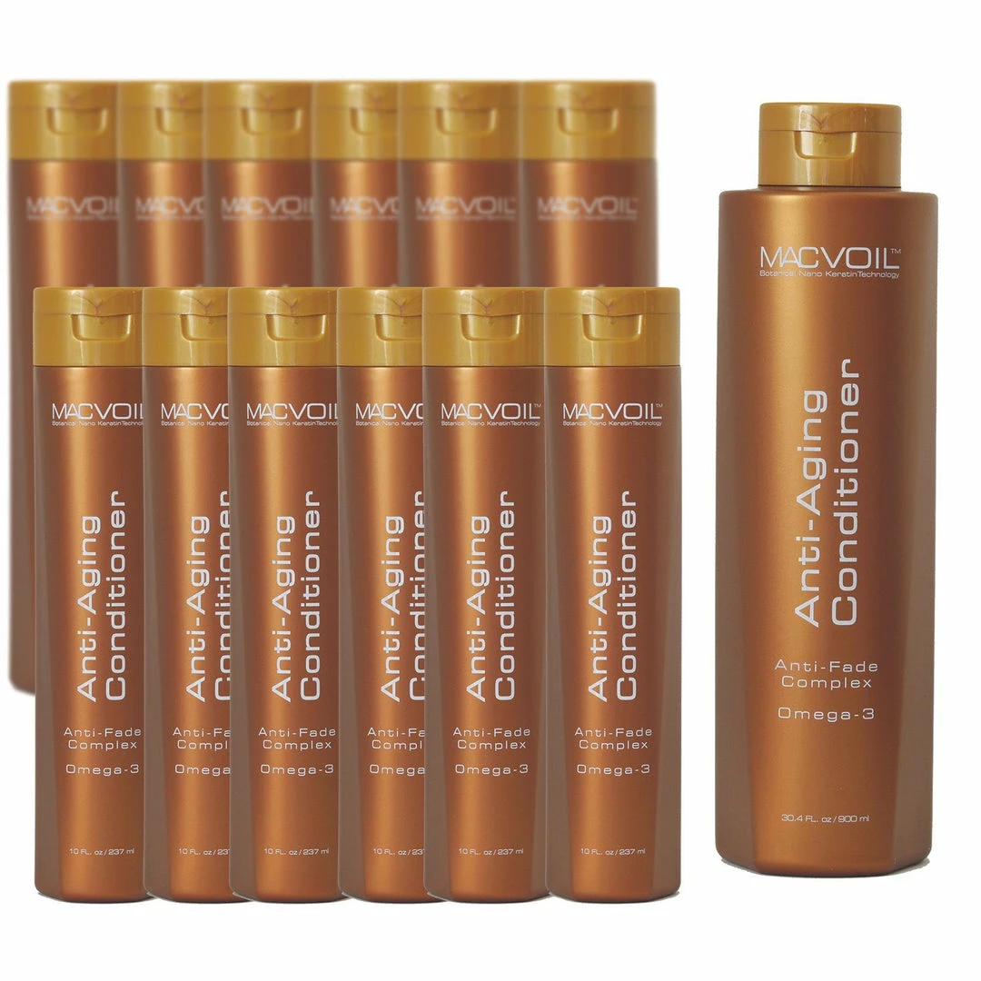 MACVOIL PRODUCTS 12 Anti-Aging Conditioner 10oz + 1 Liter Free!