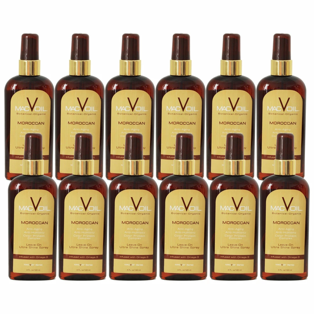 MACVOIL (12) Moroccan Ultra Shine Spray 4 Fl. Oz. PRODUCTS