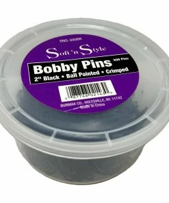 300 Bobby Pins | 2" | Ball Pointed | Crimped | SOFT N STYLE