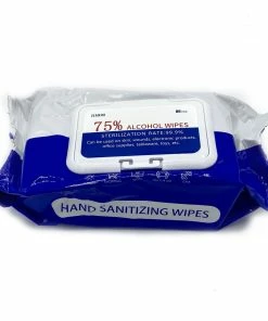 JIANHE PRODUCTS 75% Alcohol Wipes | 6"X4" | 80PCS