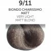 OYSTER 9/11 Very Light Matt Blonde | Permanent Hair Color | Perlacolor PRODUCTS