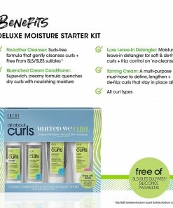 PRODUCTS All About Curls | Deluxe Moisture Starter Kit | 4 Piece Set | ZOTOS