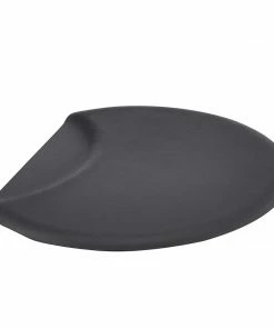 SSW Anti-Fatigue Floor Mat | Black | Semi Circle | 7/8 In. Thick