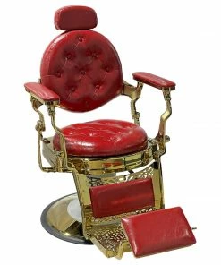 SSW B195G - Shiny Red | Barber Chair