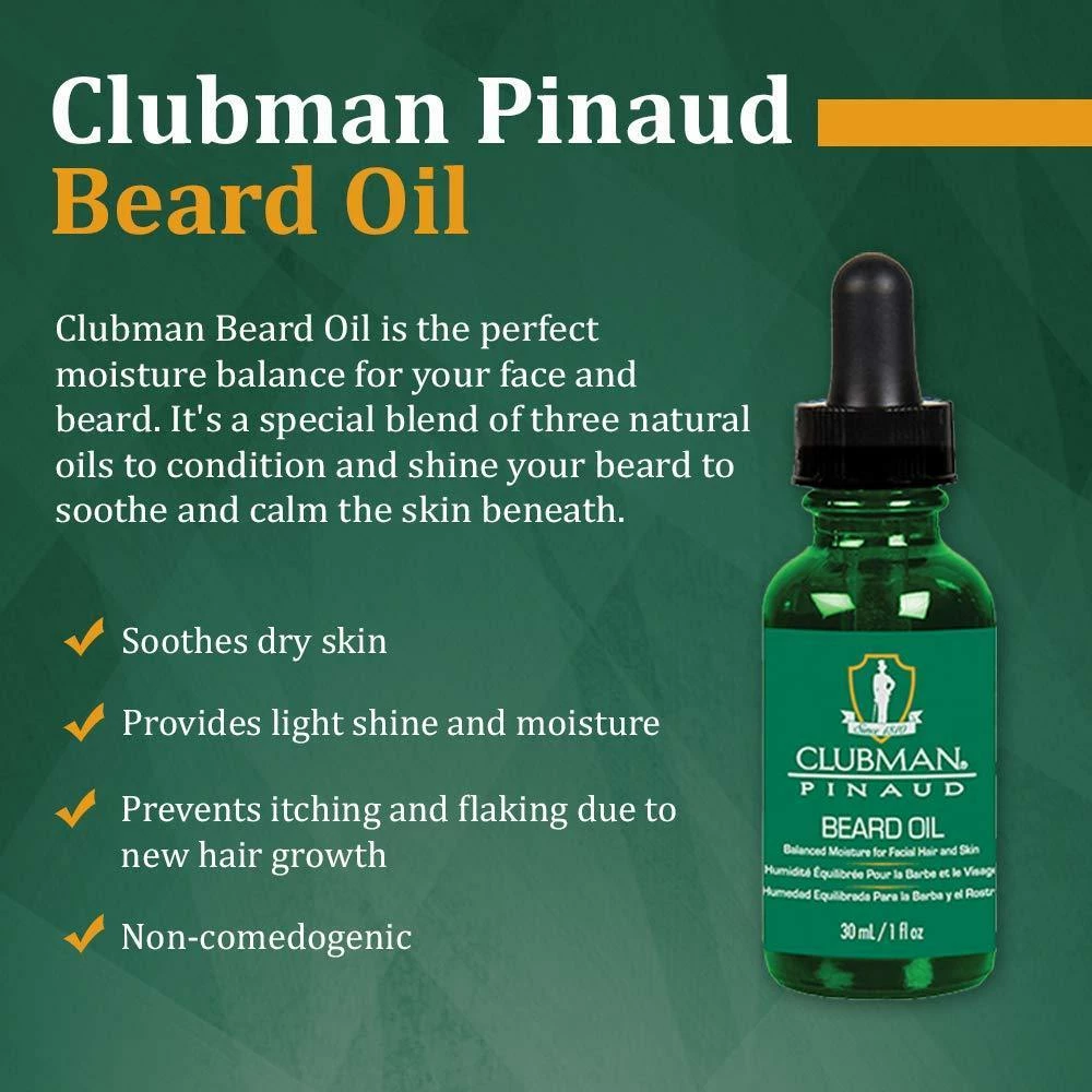 PRODUCTS Beard Oil | Balanced Moisture For Facial Hair And Skin | CLUBMAN