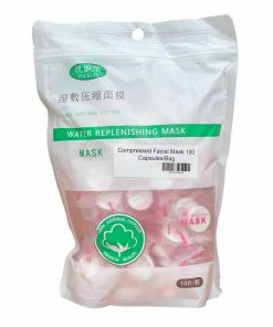 HOTLINE BEAUTY Spa Compressed Facial Masks | 100 Pack