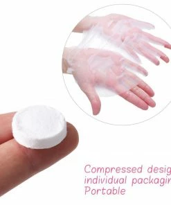 HOTLINE BEAUTY Spa Compressed Facial Masks | 100 Pack