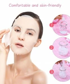 HOTLINE BEAUTY Spa Compressed Facial Masks | 100 Pack