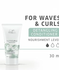 WELLA PROFESSIONAL PRODUCTS Nutricurls | Detangling Conditioner For Waves & Curls