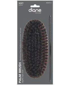 DIANE REINFORCED BOAR PALM BRUSH With Free 7" Styling Comb