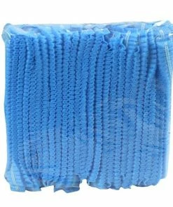 Disposable Hairnets | Blue | 100 Bag | HOTLINE BEAUTY Spa