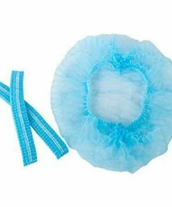 Disposable Hairnets | Blue | 100 Bag | HOTLINE BEAUTY Spa