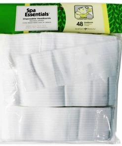 PRODUCTS Disposable Headbands With Velcro Closure | 48 Count | Spa Essentials | GRAHAM BEAUTY