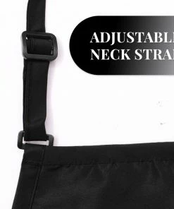 DIANE Embroidered Love Stylist Apron | Style 281-BLK | BETTY DAIN Diane By Fromm