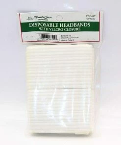 FANTASEA COSMETICS Personal Care FantaSea Disposable Headbands With Velcro Closure