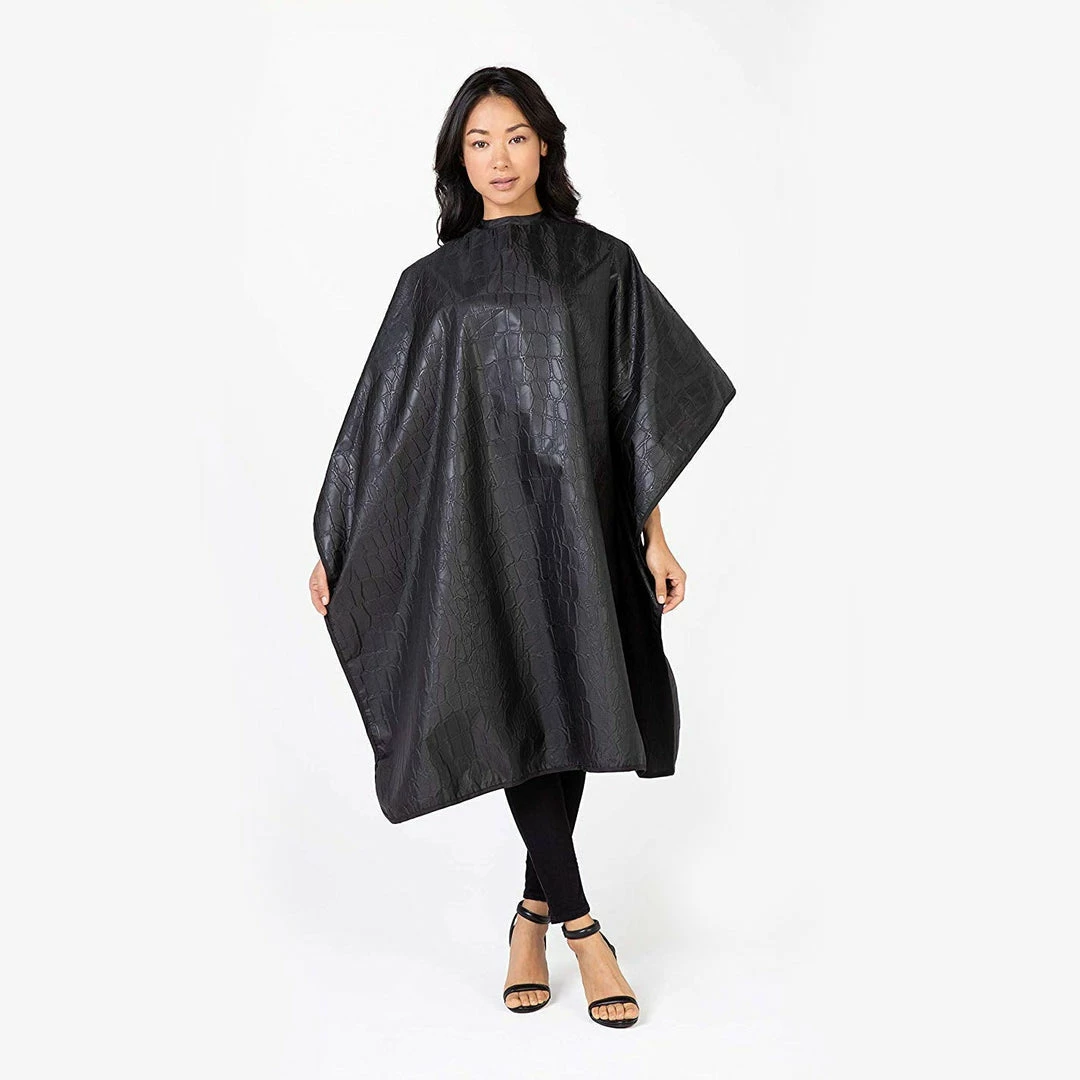 SPA Products Faux Alligator Hide| All Purpose Cape | Bleach, Chemical And Color Proof | BETTY DAIN