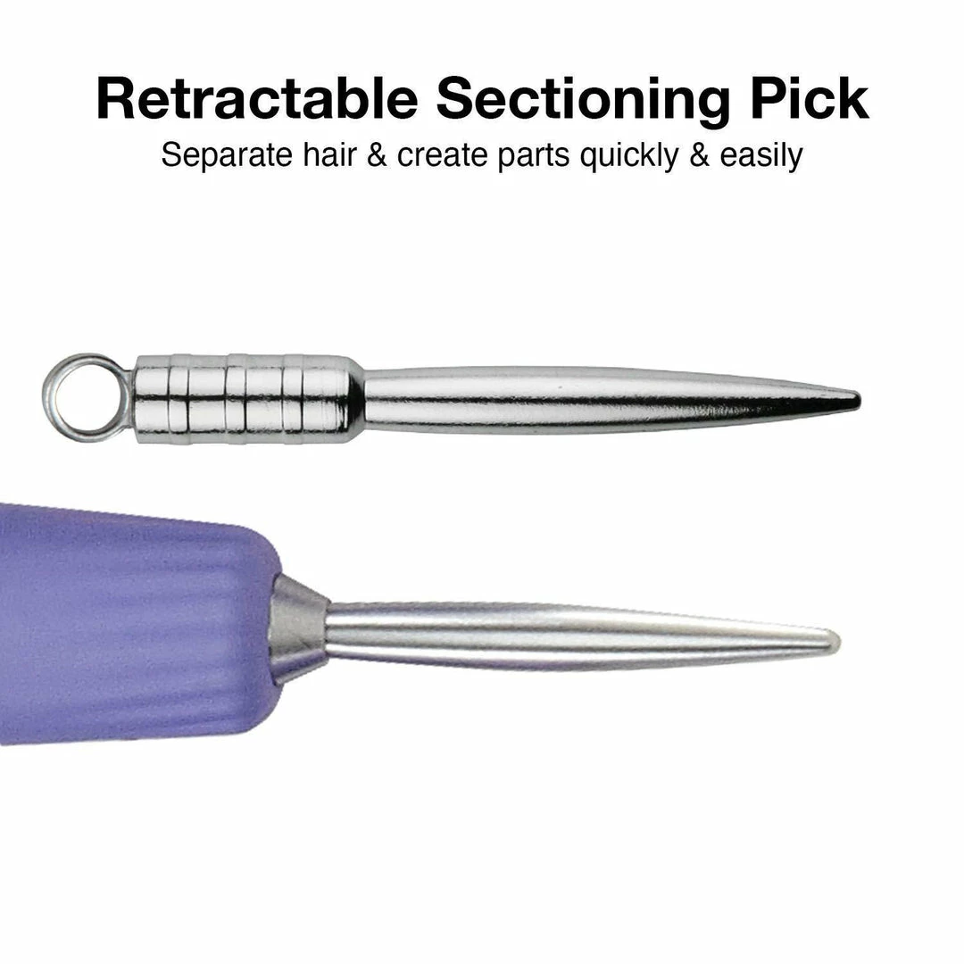 OLIVIA GARDEN PRODUCTS Fingerbrush Paddle Combo - MEDIUM