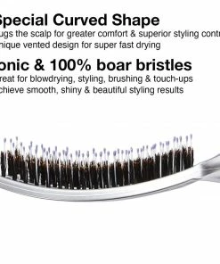 OLIVIA GARDEN PRODUCTS Fingerbrush Paddle Combo - MEDIUM