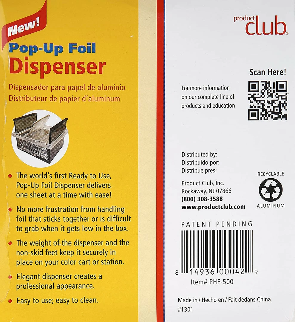 PRODUCTS Foil Sheets | Silver | 5 X 11" | 500 Count | Product Club