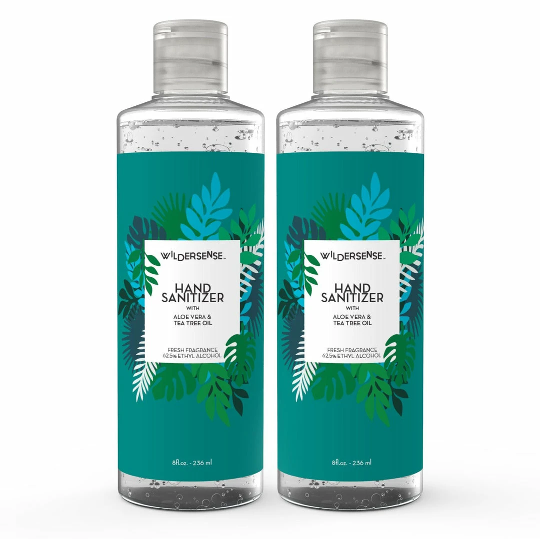 Hand Sanitizer With Aloe Vera And Tea Tree Oil | Wildersense