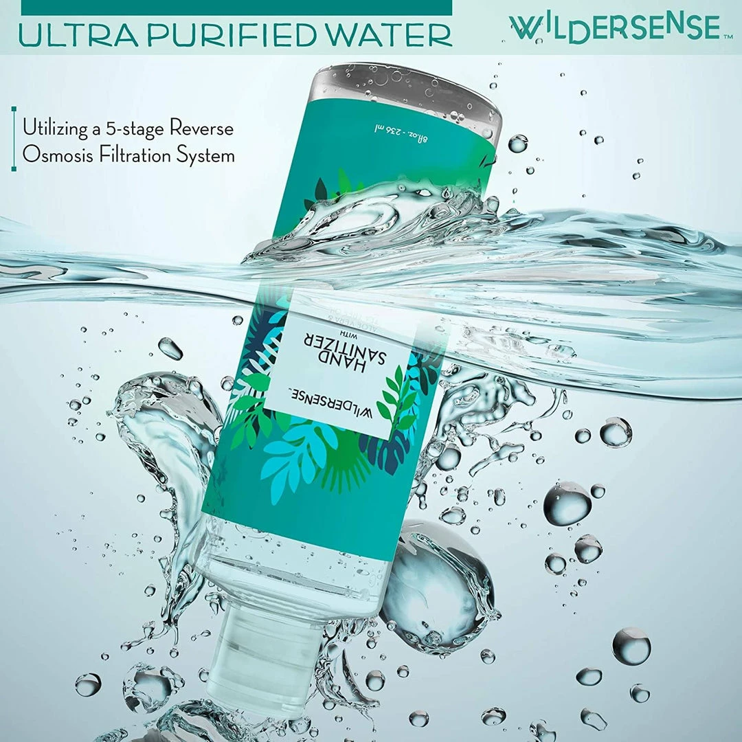 Hand Sanitizer With Aloe Vera And Tea Tree Oil | Wildersense