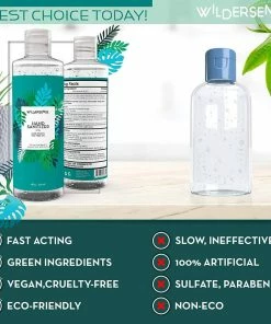Hand Sanitizer With Aloe Vera And Tea Tree Oil | Wildersense