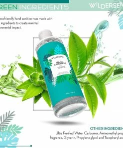 Hand Sanitizer With Aloe Vera And Tea Tree Oil | Wildersense