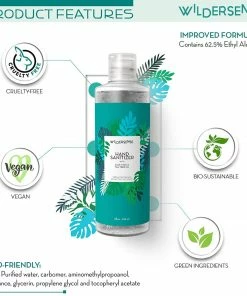 Hand Sanitizer With Aloe Vera And Tea Tree Oil | Wildersense