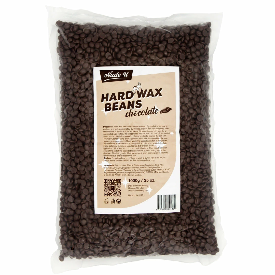 Hard Wax Beans | Chocolate | NUDE U
