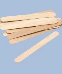 HUINI Large Wooden Waxing Applicator (50-count)