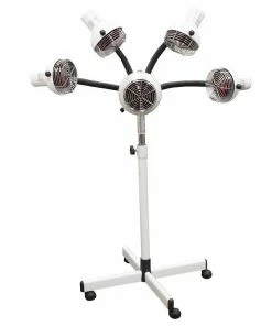 SSW Dryers/Steamers/Processors M-1019 | 5 Head Near-Infrared Lamp With Flexible Arms