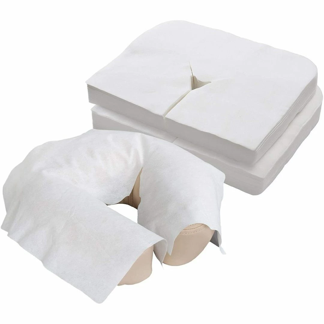 HUINI Personal Care Medical-Grade Ultra Soft Disposable Face Cradle Covers(100/pack)