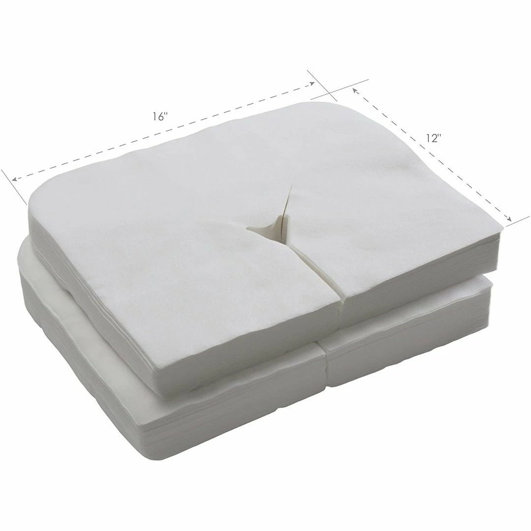 HUINI Personal Care Medical-Grade Ultra Soft Disposable Face Cradle Covers(100/pack)