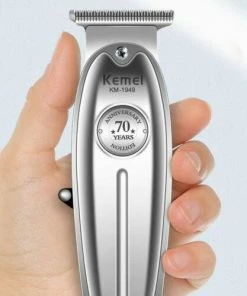 Metal Professional Hair Clipper | Electric Cordless Hair Trimmer | Kemei Miscellaneous Equipment