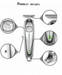 Metal Professional Hair Clipper | Electric Cordless Hair Trimmer | Kemei Miscellaneous Equipment