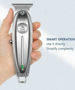 Metal Professional Hair Clipper | Electric Cordless Hair Trimmer | Kemei Miscellaneous Equipment