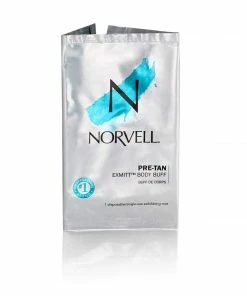 Norvell Pre-Tan | Exmitt Body Buff | 1 Disposable/Single-Use Exfoliating Mitt