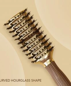 OLIVIA GARDEN NT-CVT | Tunnel | Nanothermic Contour Vent | Combo Hair Brush Combs & Brushes