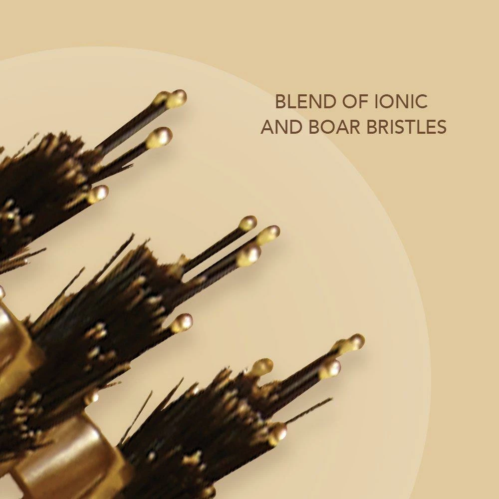 OLIVIA GARDEN NT-CVT | Tunnel | Nanothermic Contour Vent | Combo Hair Brush Combs & Brushes