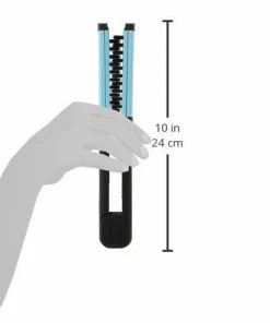 Nylon/Boar Bristle Ceramic Hair Straightener | ScalpMaster