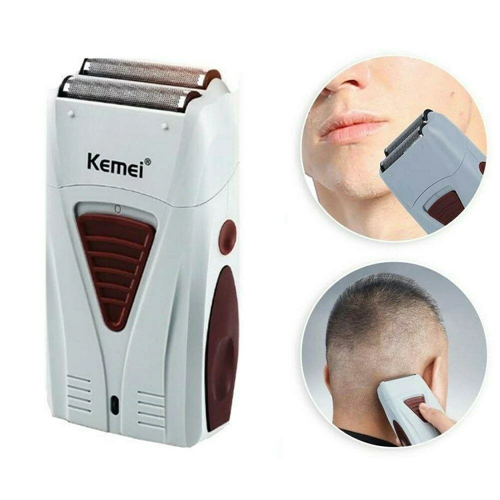 Miscellaneous Equipment Reciprocating Electric Shaver | Titanium Foil Metal Tool Head | Kemei