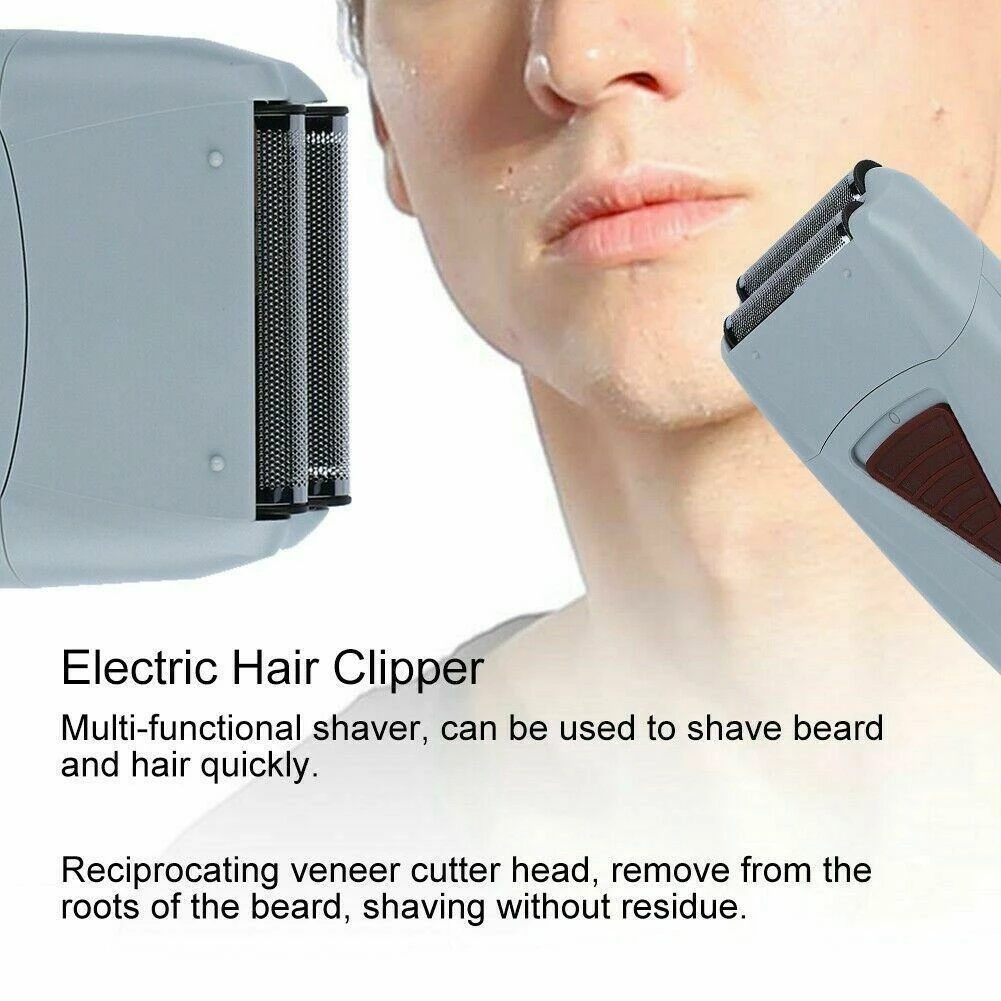 Miscellaneous Equipment Reciprocating Electric Shaver | Titanium Foil Metal Tool Head | Kemei