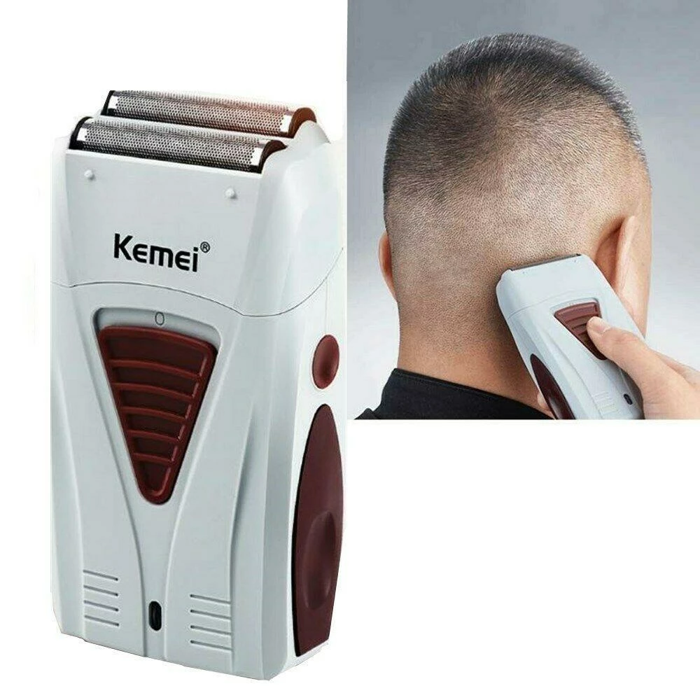 Miscellaneous Equipment Reciprocating Electric Shaver | Titanium Foil Metal Tool Head | Kemei