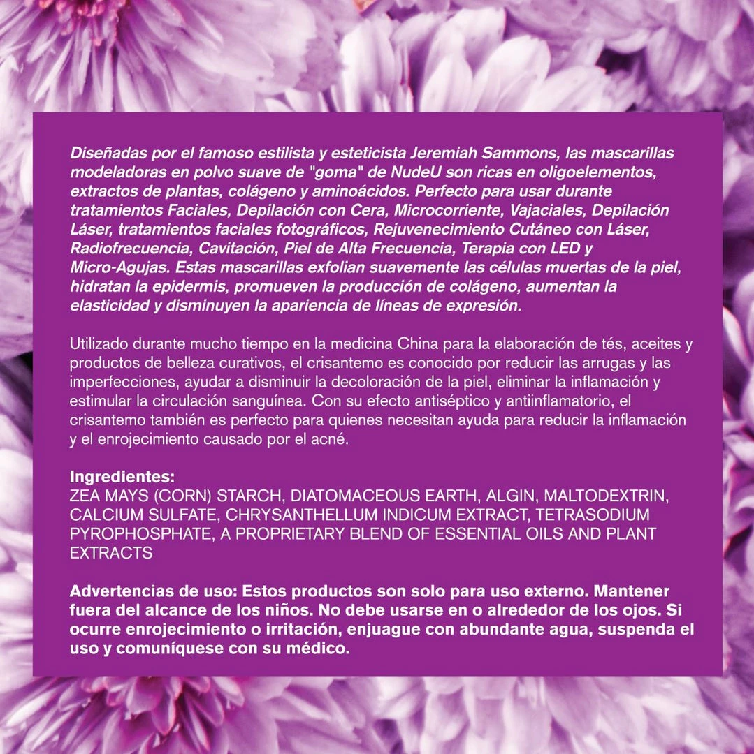 Soft Powder Mask | Chrysanthemum | 1 KG | NUDE U