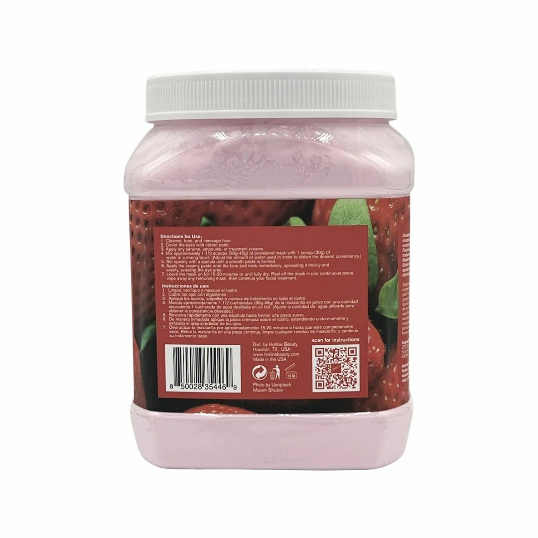 Skin Care Soft Powder Mask | Strawberry | 1 KG | NUDE U