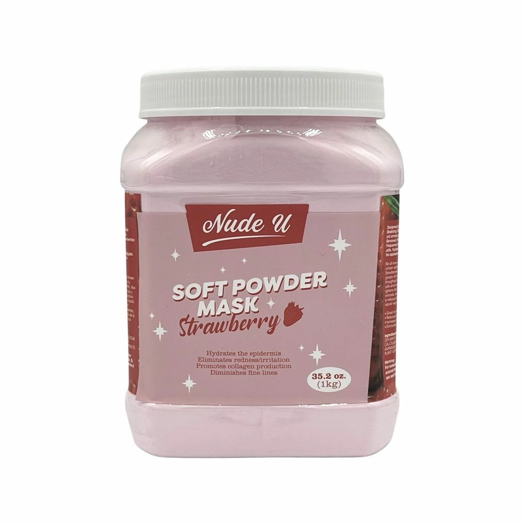 Skin Care Soft Powder Mask | Strawberry | 1 KG | NUDE U