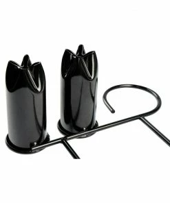 SSW Trolleys And Stools T-011B | Professional Aluminum Salon Rolling Utility Tray