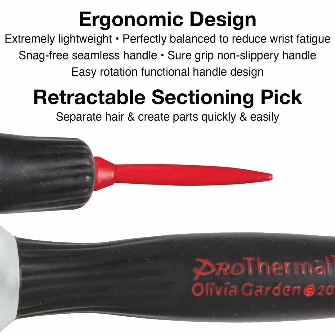 OLIVIA GARDEN PRODUCTS T-63 | 3 1/2" | ProThermal Anti-Static Collection