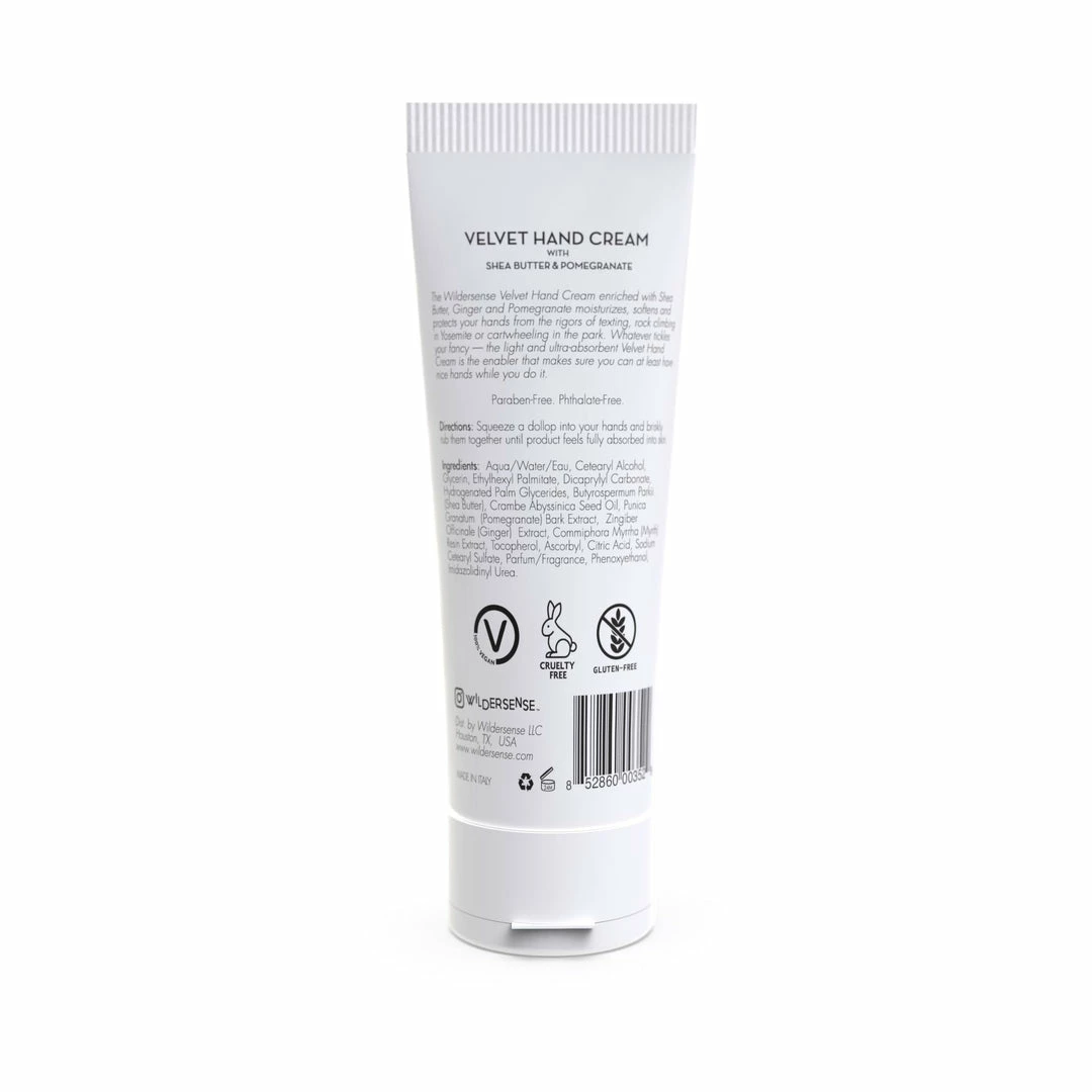 Velvet Hand Cream | Wildersense PRODUCTS