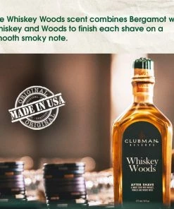 Aftershave Whiskey Woods After Shave Lotion | CLUBMAN